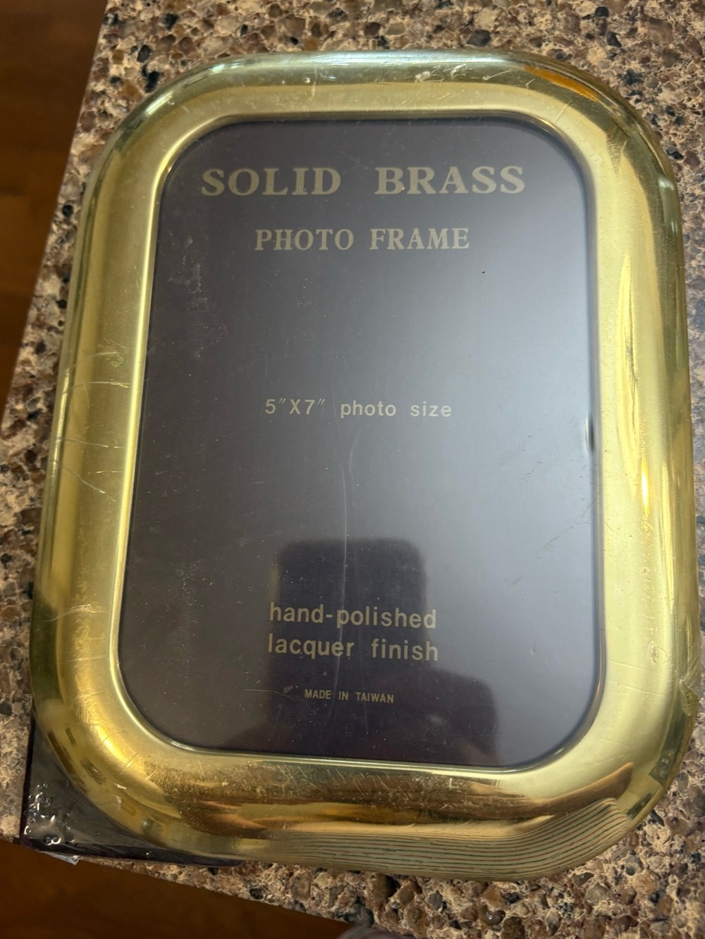 Brass Photo Frame - Classic Hand-Polished Finish
